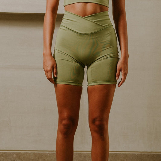 Seamless V - Olive Green Biker